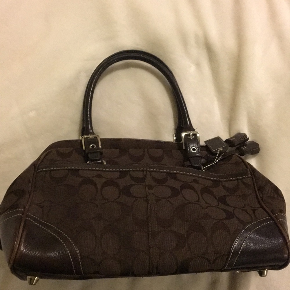 Coach handle bag